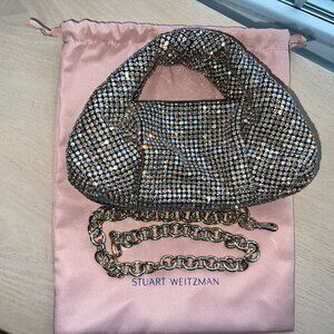 The Moda Mini Shine Crystal Top-Handle Bag